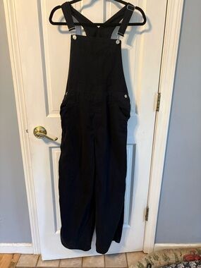 Forever 21 Black Jumpsuit with Bib Detail